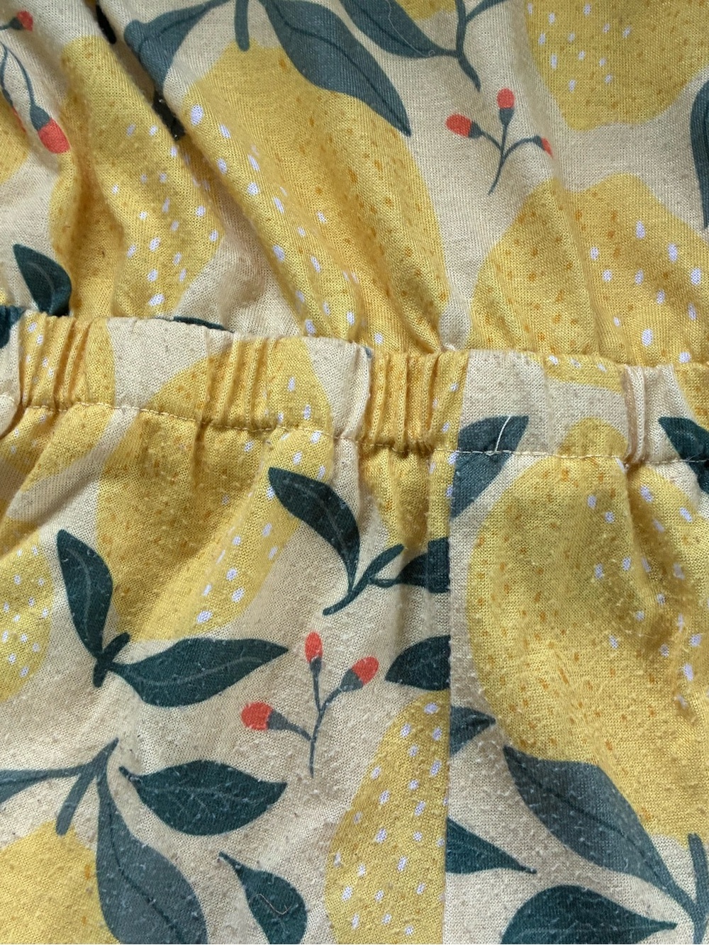 LEMON PRINT ROMPER - Picture 4 of 5